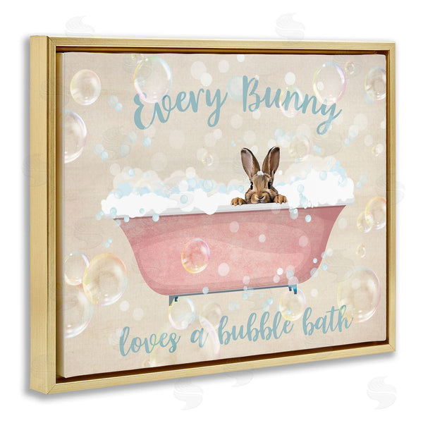 Stupell Industries Susan Arnot | Every Bunny Loves Baths