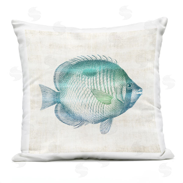 Stupell Industries Susan Arnot | Fish Impression Sea Life Printed Throw Pillow