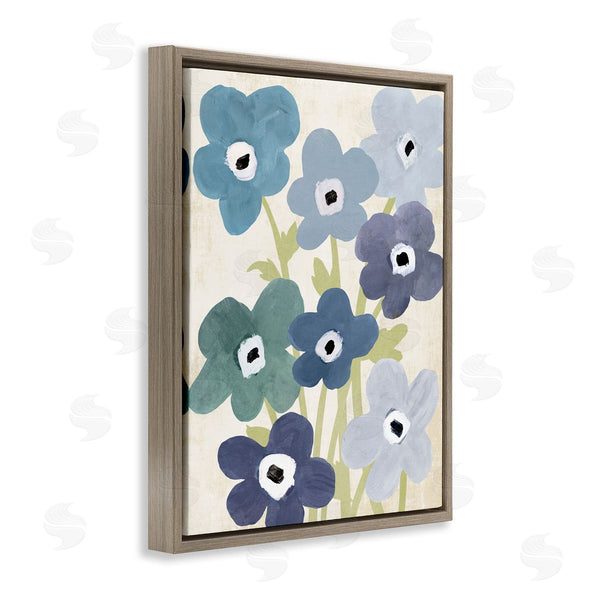 Stupell Industries Susan Arnot | Garden Blossoms In Blue