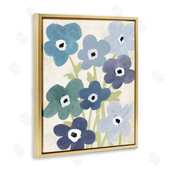 Stupell Industries Susan Arnot | Garden Blossoms In Blue