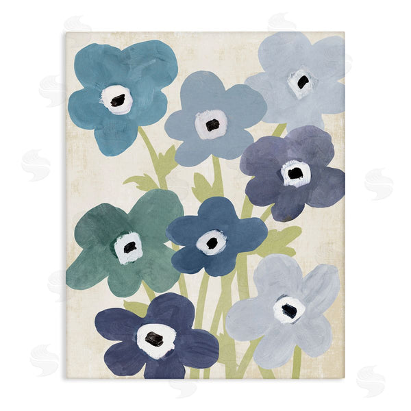 stupell industries Susan Arnot | Garden Blossoms in Blue