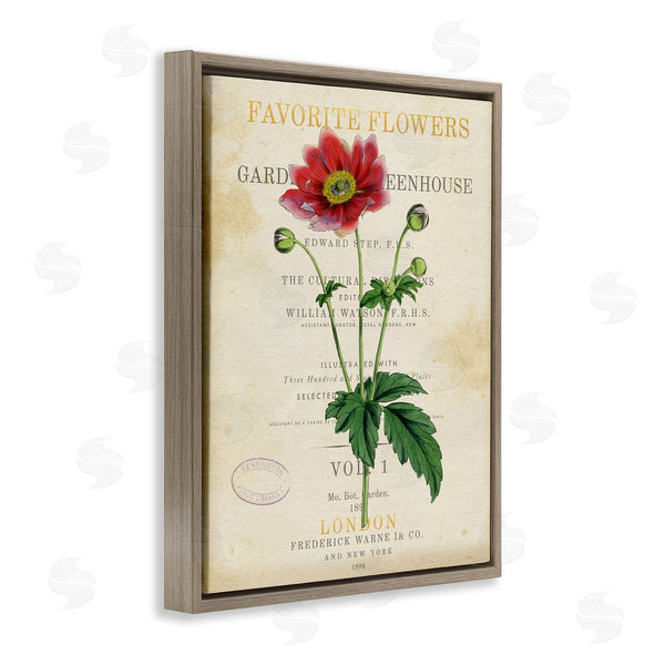 Stupell Industries Susan Arnot | Garden Greenhouse Vintage Flower