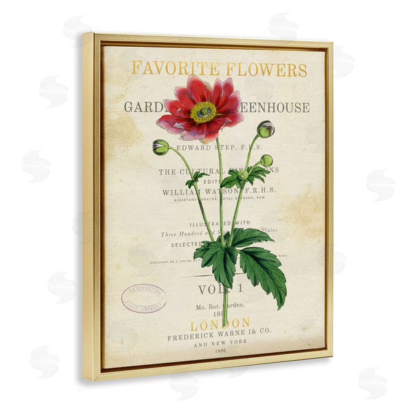 Stupell Industries Susan Arnot | Garden Greenhouse Vintage Flower