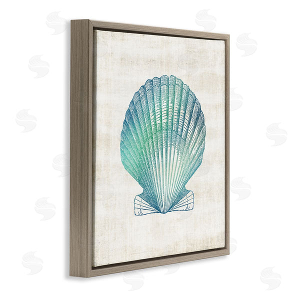 Stupell Industries Susan Arnot | Gradient Clam Seashell