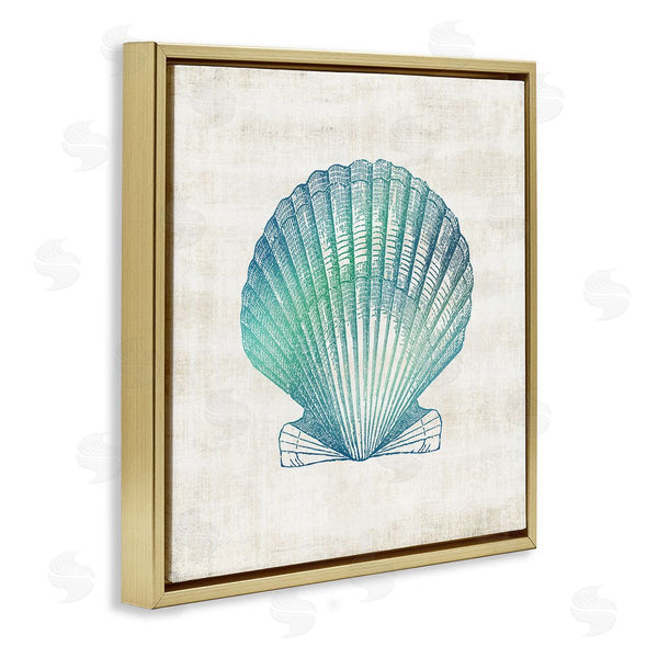 Stupell Industries Susan Arnot | Gradient Clam Seashell