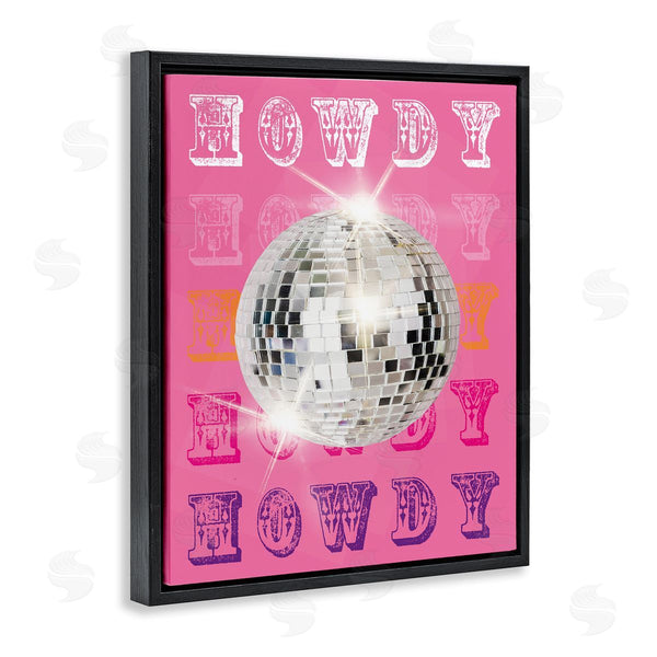 Stupell Industries Susan Arnot | Howdy Retro Disco Ball