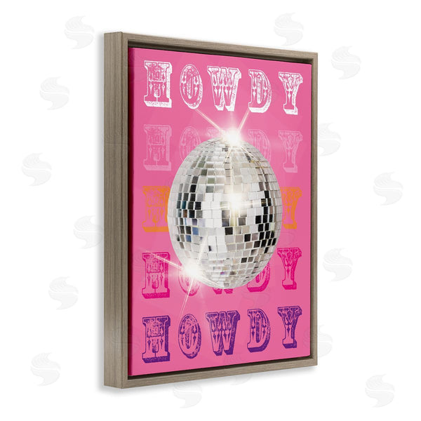 Stupell Industries Susan Arnot | Howdy Retro Disco Ball
