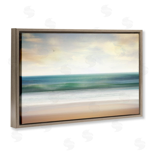 Stupell Industries Susan Arnot | Lone Seagull Over Beach Wall Art