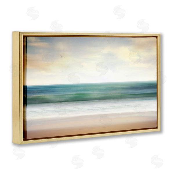 Stupell Industries Susan Arnot | Lone Seagull Over Beach Wall Art