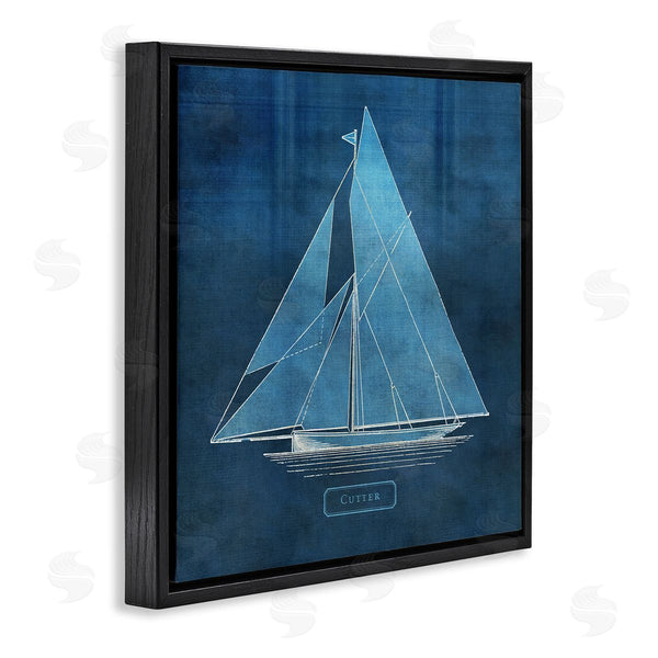 Stupell Industries Susan Arnot | Maritime Cutter Sailboat