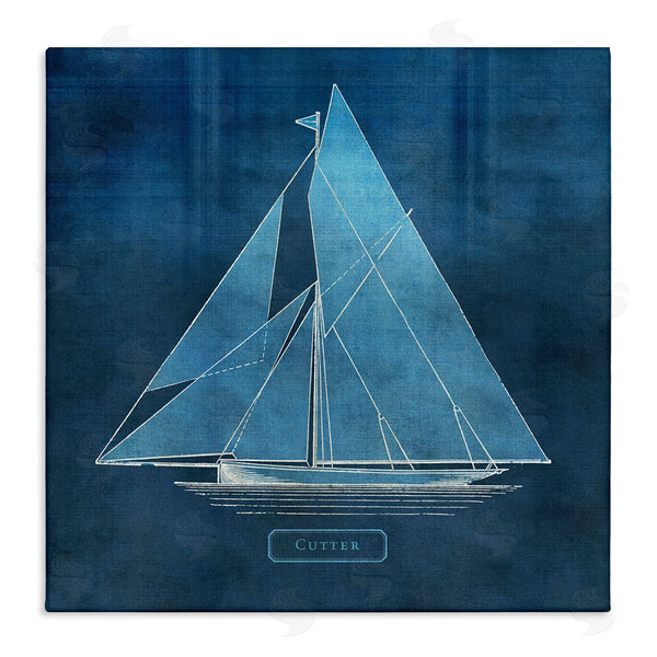 stupell industries Susan Arnot | Maritime Cutter Sailboat