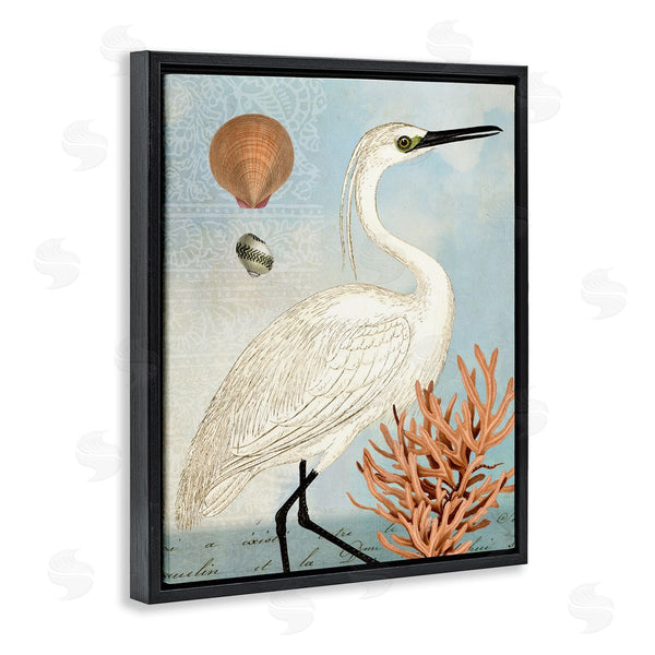 Stupell Industries Susan Arnot | Maritime Egret And Coral