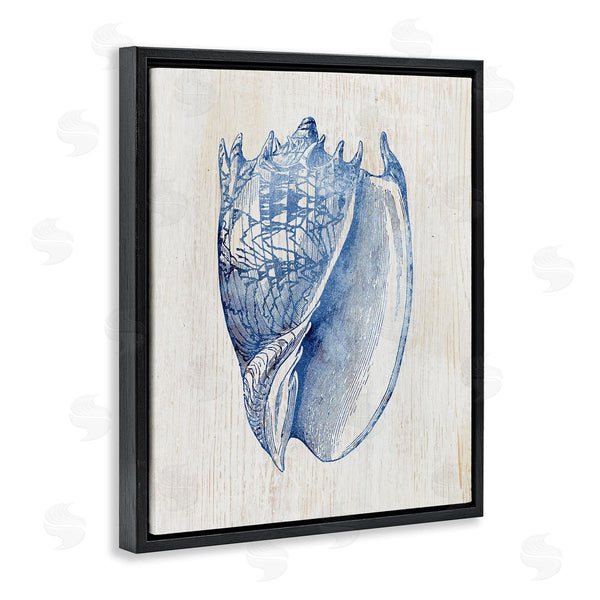 Stupell Industries Susan Arnot | Nautical Soft Blue Conch Wall Art