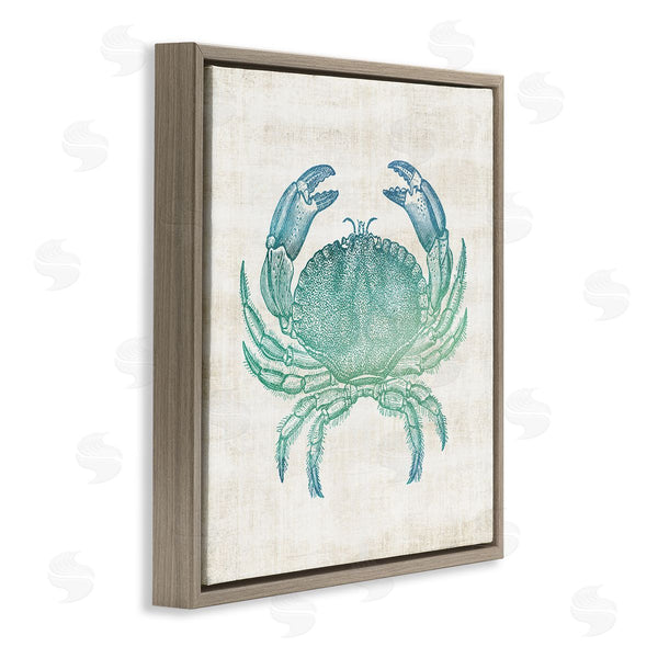 Stupell Industries Susan Arnot | Ombre Crab Impression