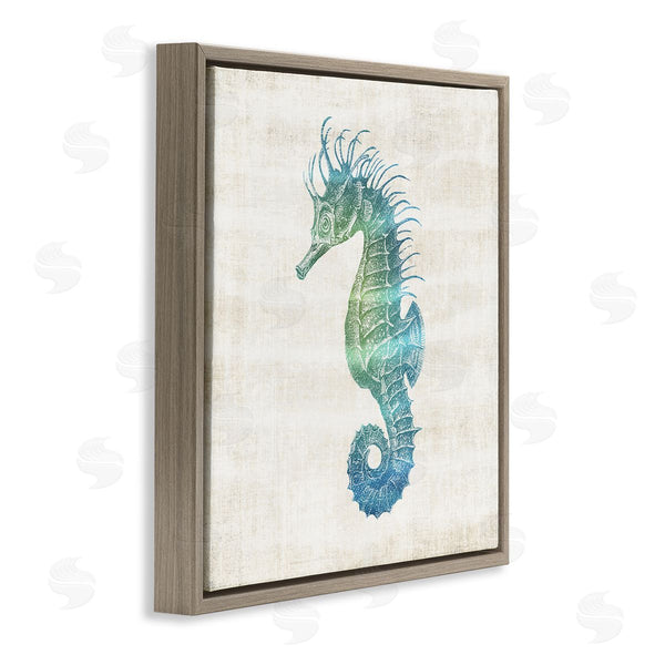 Stupell Industries Susan Arnot | Ombre Seahorse Expression