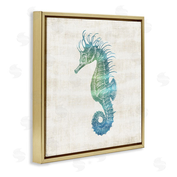 Stupell Industries Susan Arnot | Ombre Seahorse Expression