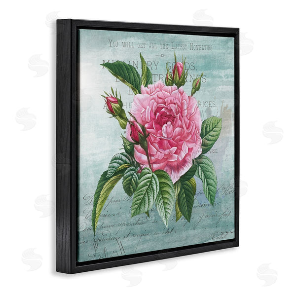 Stupell Industries Susan Arnot | Pink Dahlia Over Rustic