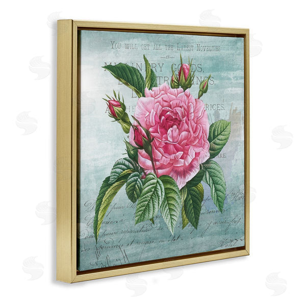 Stupell Industries Susan Arnot | Pink Dahlia Over Rustic