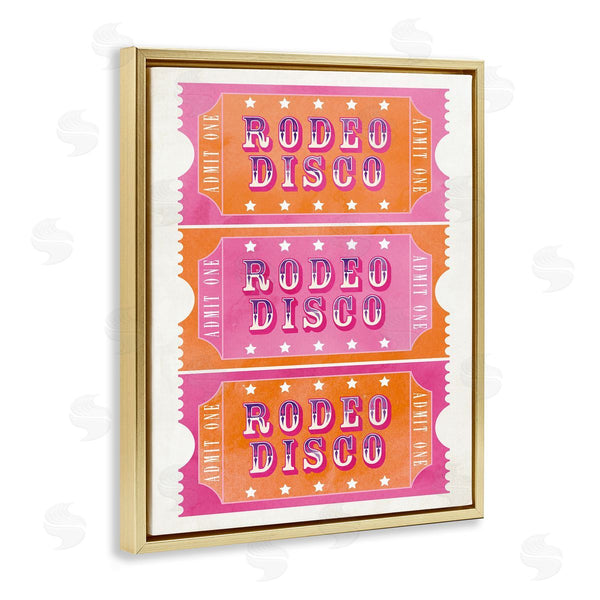 Stupell Industries Susan Arnot | Rodeo Disco Ticket Stubs