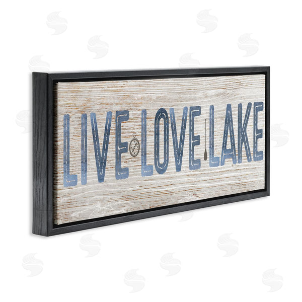 Stupell Industries Susan Arnot | Rustic Live Love Lake