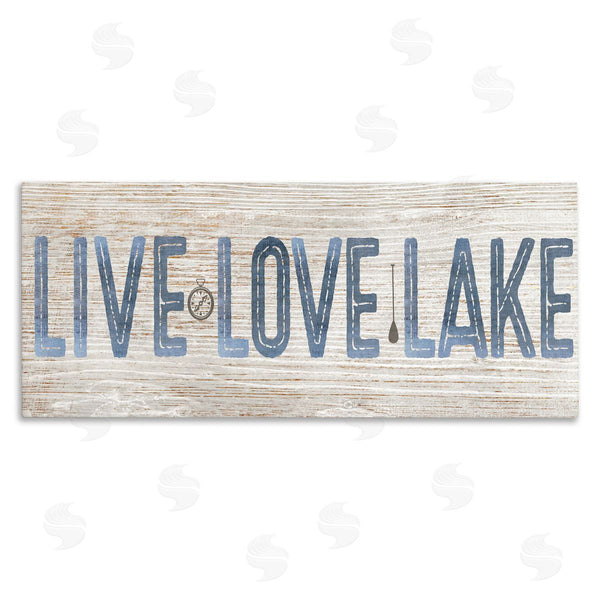 stupell industries Susan Arnot | Rustic Live Love Lake
