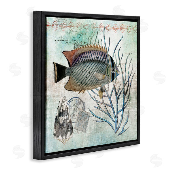 Stupell Industries Susan Arnot | Sea Life With Vintage Accents