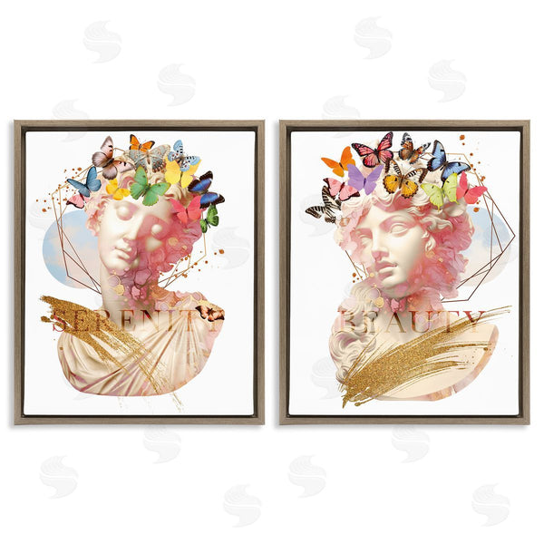 Stupell Industries Susan Arnot | Serenity & Beauty Glam Collages
