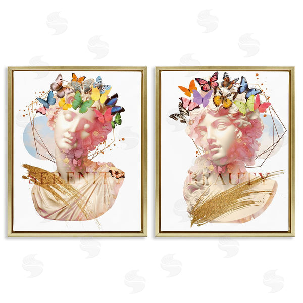 Stupell Industries Susan Arnot | Serenity & Beauty Glam Collages
