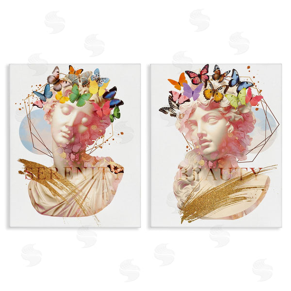 stupell industries Susan Arnot | Serenity & Beauty Glam Collages