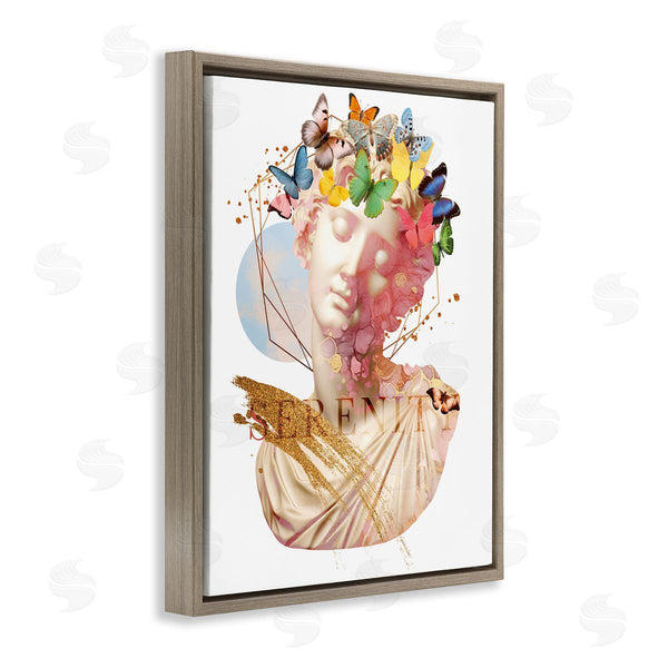 Stupell Industries Susan Arnot | Serenity Statue Collage