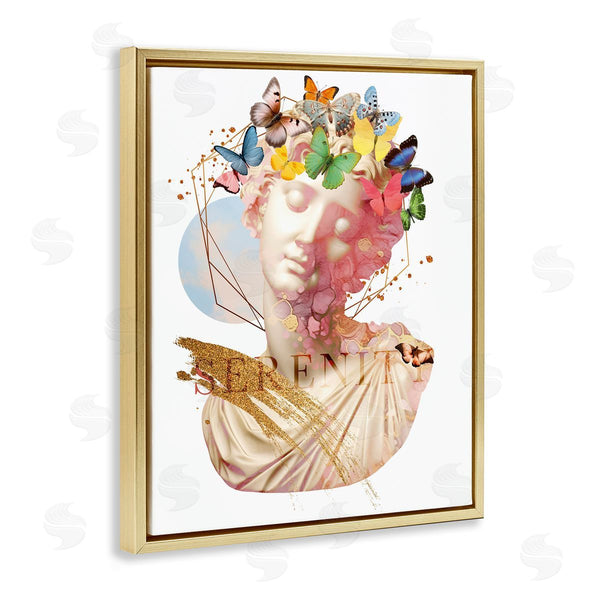 Stupell Industries Susan Arnot | Serenity Statue Collage