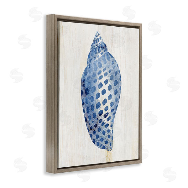 Stupell Industries Susan Arnot | Spotted Blue Cowrie Shell
