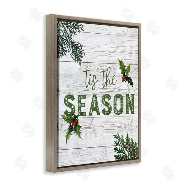 Stupell Industries Susan Arnot | Tis The Season Berry Botanicals Wall Art