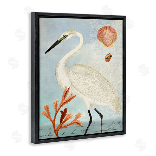 Stupell Industries Susan Arnot | Traditional Egret Aquatic Motif