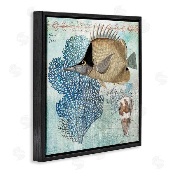 Stupell Industries Susan Arnot | Vintage Style Sea Life