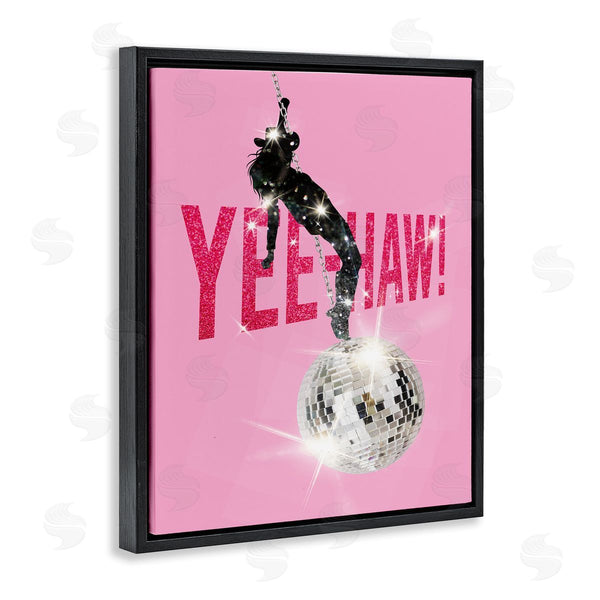 Stupell Industries Susan Arnot | Yeehaw Disco Cowgirl Wall Art