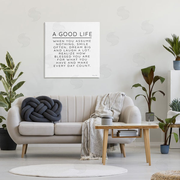 Stupell Industries Susan Ball | A Good Life Blessings Wall Art