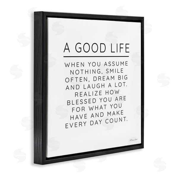 Stupell Industries Susan Ball | A Good Life Blessings Wall Art