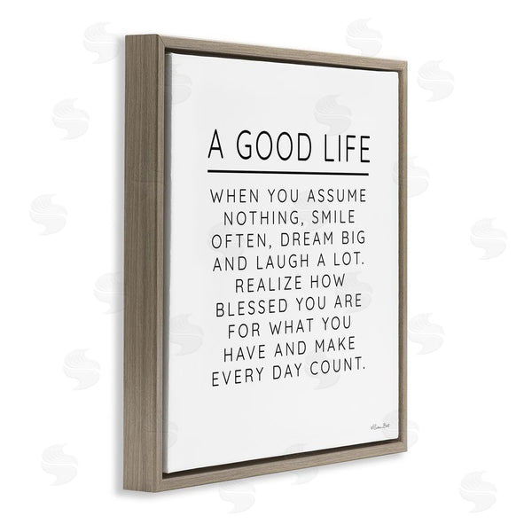 Stupell Industries Susan Ball | A Good Life Blessings Wall Art