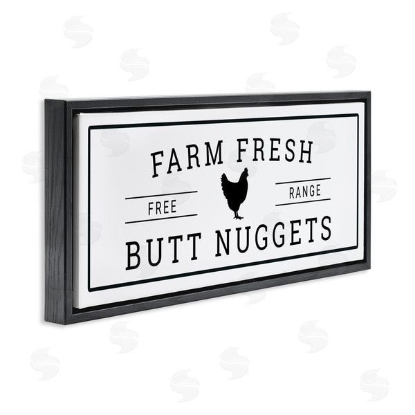 Stupell Industries Susan Ball | Farm Fresh Butt Nuggets Wall Art