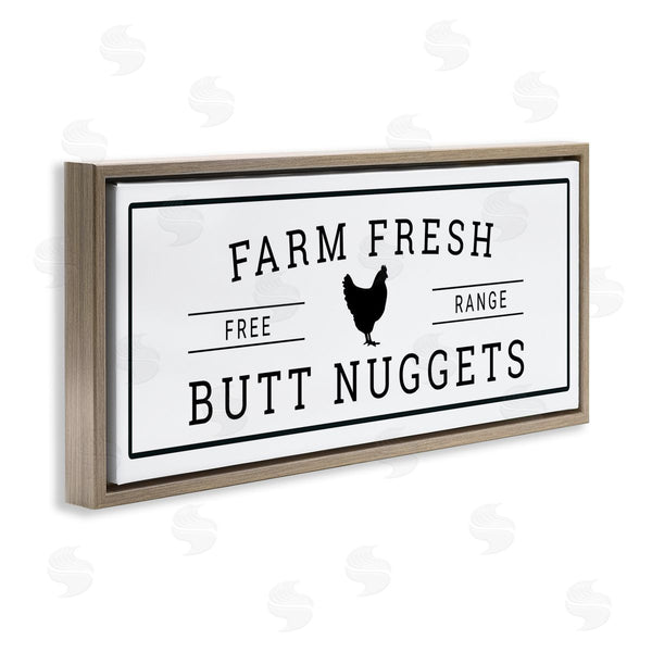 Stupell Industries Susan Ball | Farm Fresh Butt Nuggets Wall Art