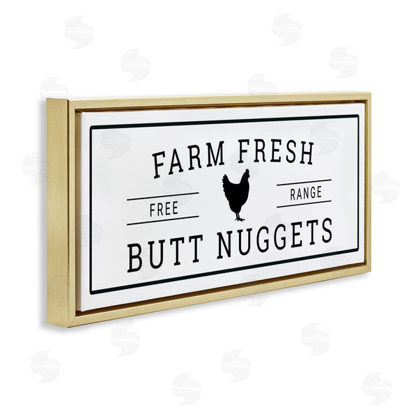 Stupell Industries Susan Ball | Farm Fresh Butt Nuggets Wall Art