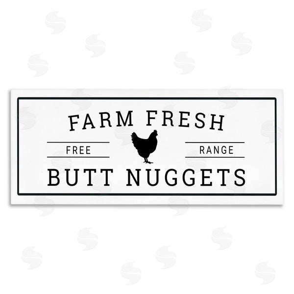 stupell industries Susan Ball | Farm Fresh Butt Nuggets Wall Art