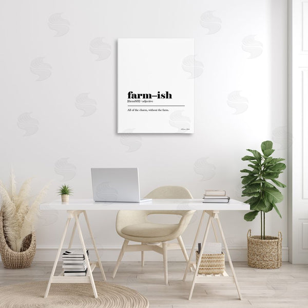 Stupell Industries Susan Ball | Farm-ish Funny Definition Wall Art