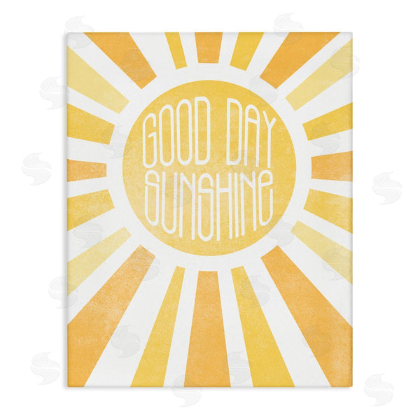 stupell industries Susan Ball | Good Day Sunshine Greeting Bright Yellow Rays Wall Art