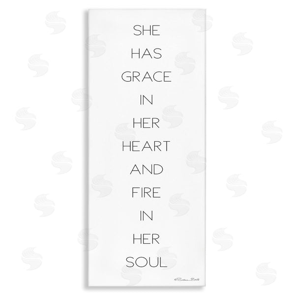stupell industries Susan Ball | Grace In Her Heart Inspirational Wall Art