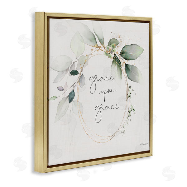 Stupell Industries Susan Ball | Grace With Soft Leaves