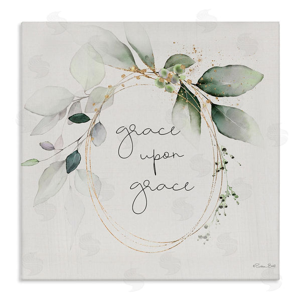 stupell industries Susan Ball | Grace with Soft Leaves