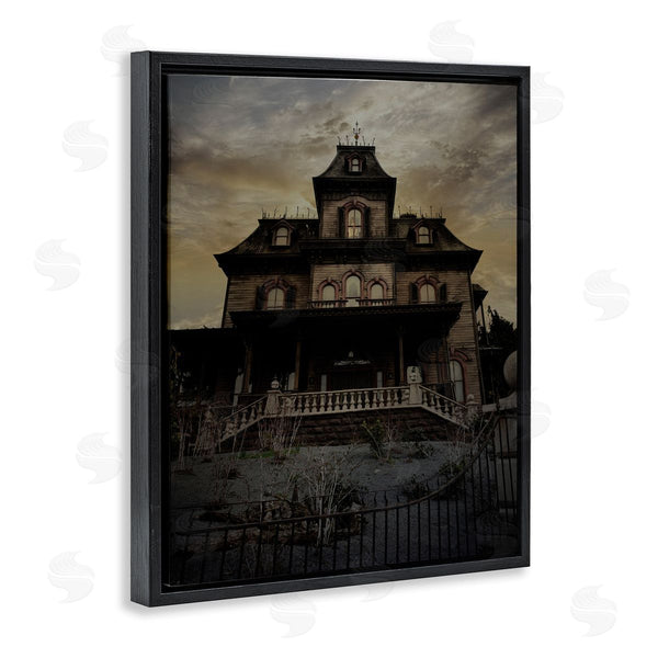 Stupell Industries Susan Ball | Haunted House Landscape Wall Art