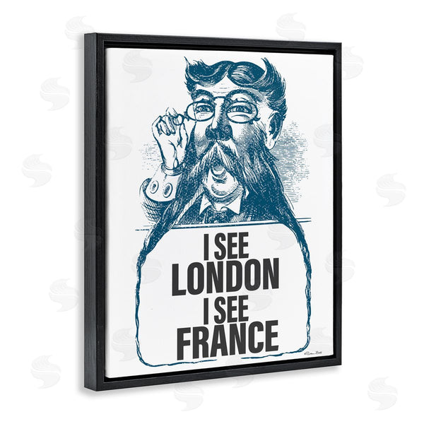 Stupell Industries Susan Ball | I See London & France Wall Art